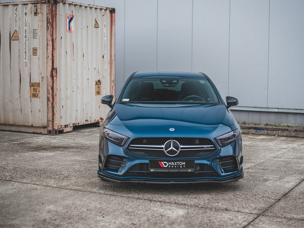 Front Splitter V.2 compatible with Mercedes A35 AMG Aero W177