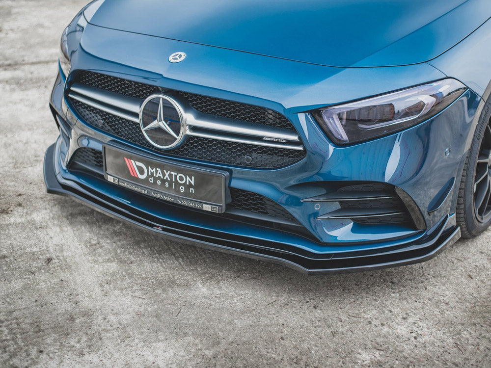 Front Splitter V.2 compatible with Mercedes A35 AMG Aero W177