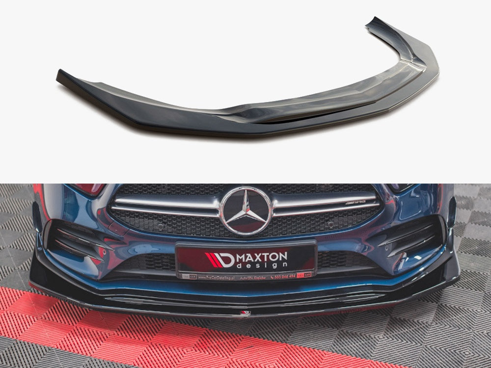 Front Splitter V.3 compatible with Mercedes A35 AMG Aero W177