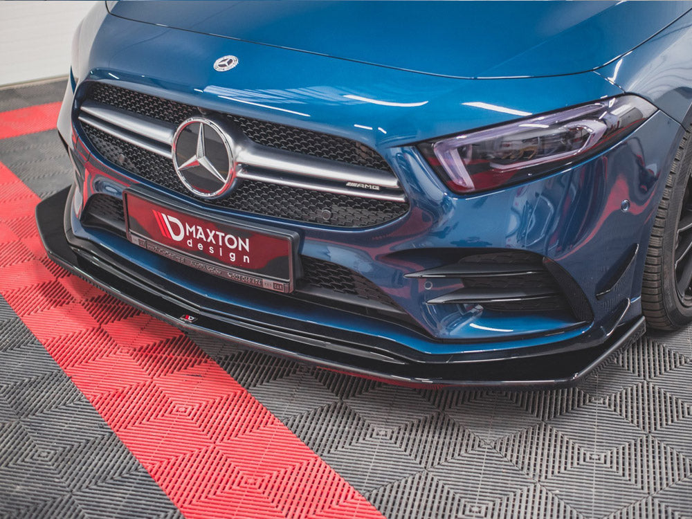 Front Splitter V.3 compatible with Mercedes A35 AMG Aero W177