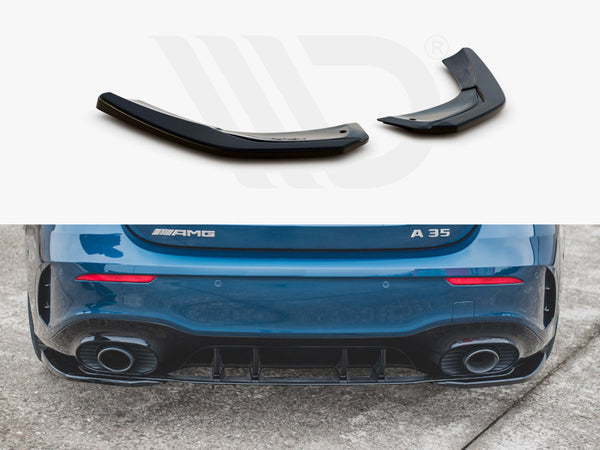 Rear Side Splitters Mercedes A35 AMG Hatchback W177