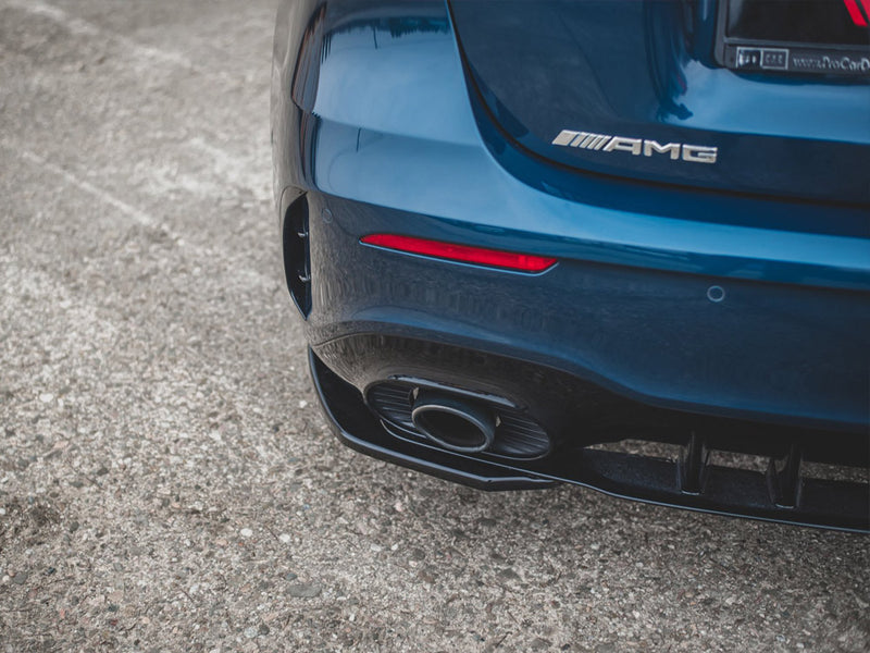 Rear Side Splitters Mercedes A35 AMG Hatchback W177