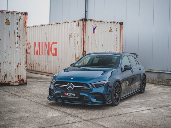 Side Skirts Diffusers V.1 Mercedes A35 AMG / AMG-Line W177
