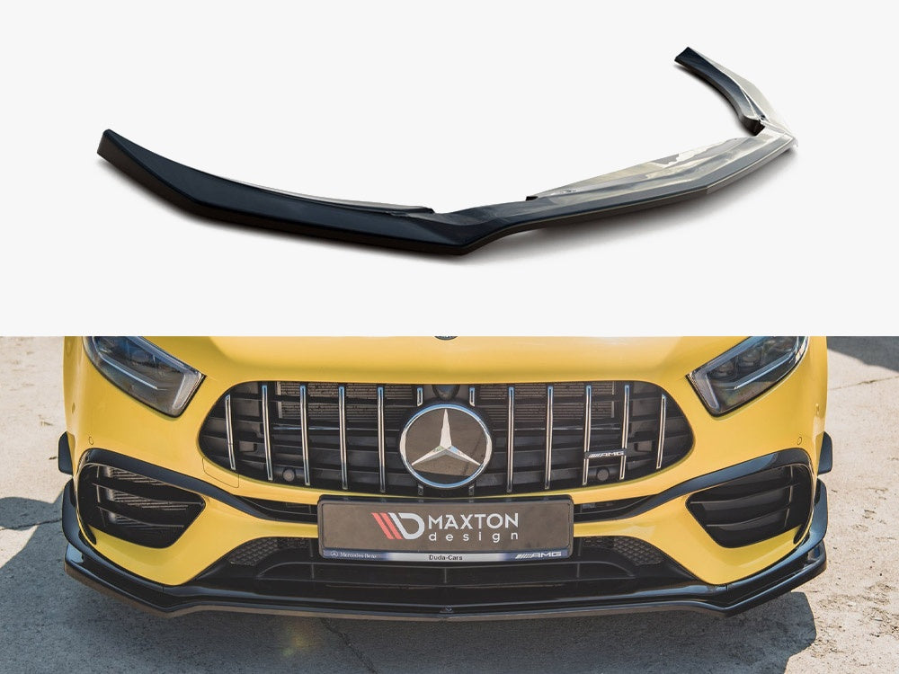 Front Splitter V.1 compatible with Mercedes AMG A 45 S Aero Pack W177