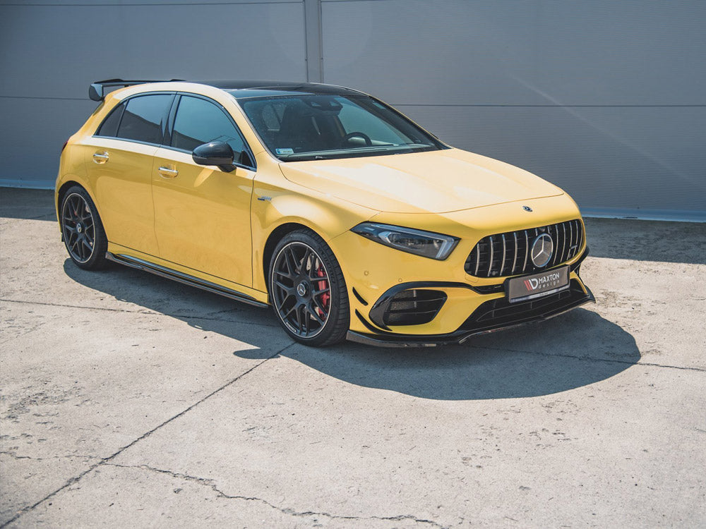 Front Splitter V.1 compatible with Mercedes AMG A 45 S Aero Pack W177