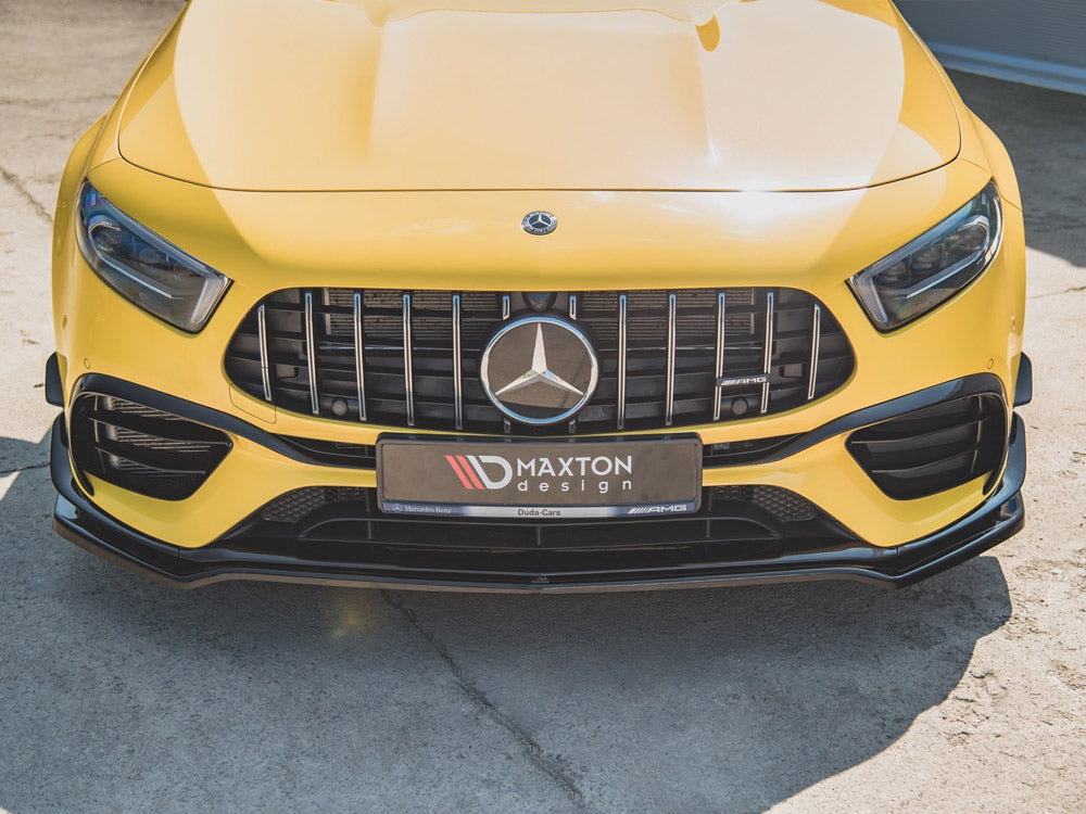 Front Splitter V.1 compatible with Mercedes AMG A 45 S Aero Pack W177