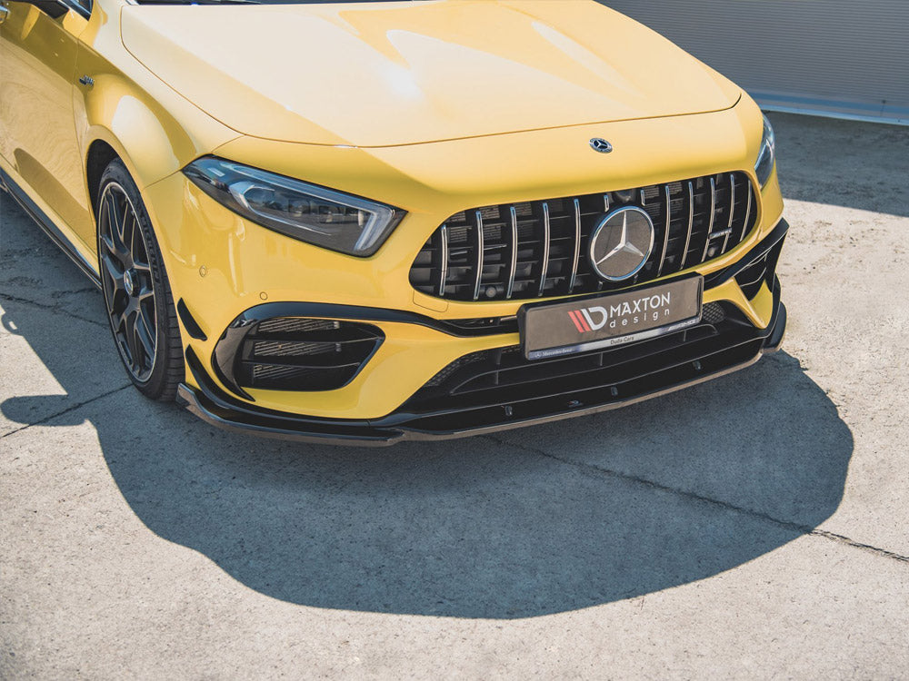 Front Splitter V.2 compatible with Mercedes AMG A 45 S Aero Pack W177