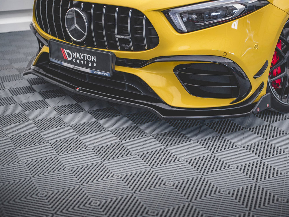 Front Splitter V.3 + Flaps Mercedes AMG A 45 S Aero Pack W177