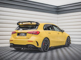 MAXTON DESIGN Central Rear Splitter + Flaps Mercedes AMG A 45 S Aero Pack W177