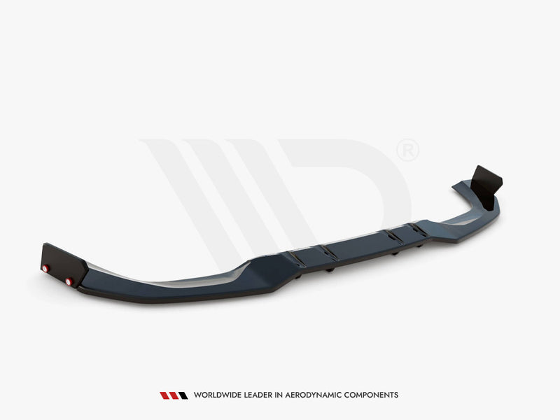 MAXTON DESIGN Central Rear Splitter + Flaps Mercedes AMG A 45 S Aero Pack W177