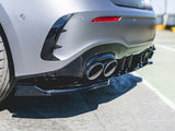 Rear Side Splitters compatible with Mercedes-AMG A 45 S Aero Pack W177