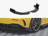 Rear Side Splitters V.2 + Flaps compatible with Mercedes AMG A 45 S Aero Pack W177