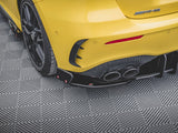 Rear Side Splitters V.2 + Flaps compatible with Mercedes AMG A 45 S Aero Pack W177