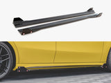 Side Skirts Diffusers V.2 + Flaps compatible with Mercedes AMG A45 S