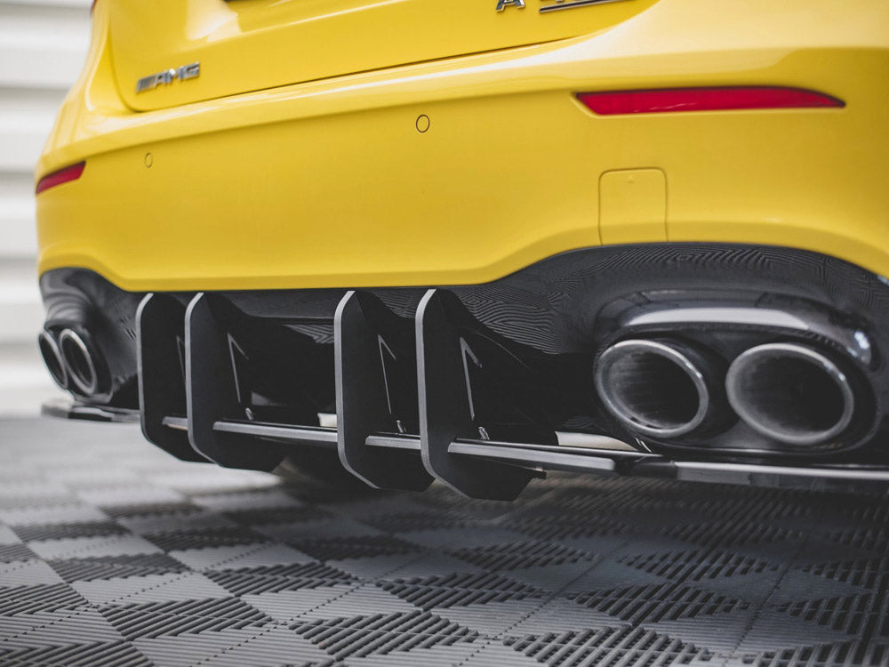 Street PRO Rear Diffuser compatible with Mercedes AMG A45 S Aero Pack W177