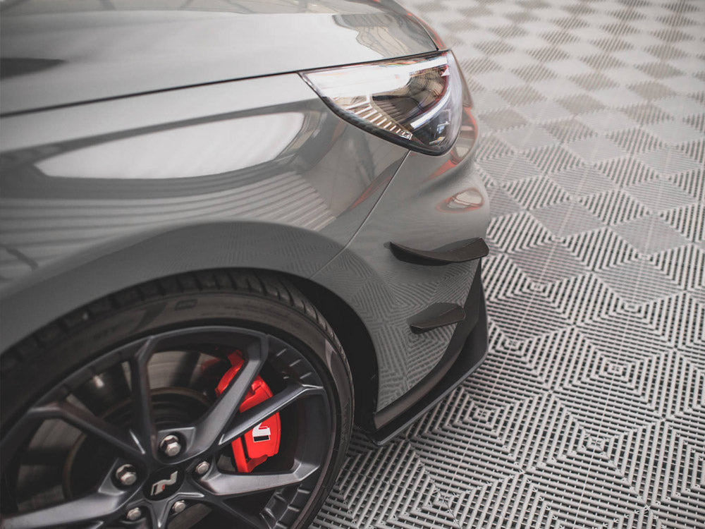 MAXTON DESIGN Front Bumper Wings (Canards) Hyundai I30 N Hatchback/fastback MK3 Facelift (2020-)