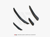 Front Bumper Wings (Canards) compatible with Hyundai i30 N / i30 N Line Hatchback / Fastback Mk3 Facelift