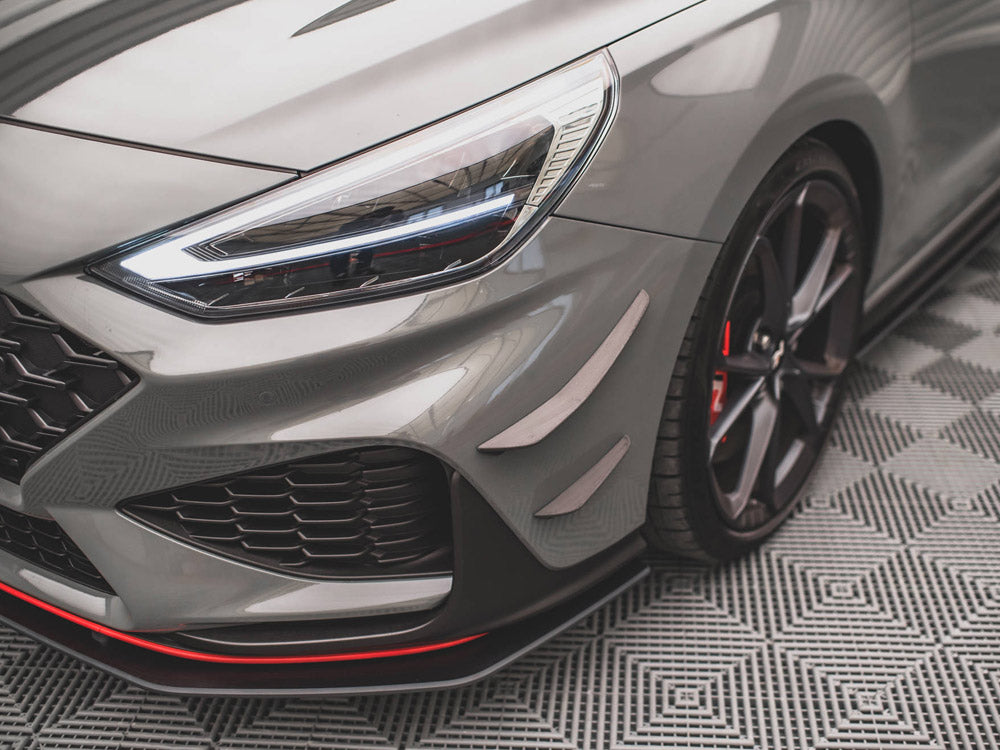 MAXTON DESIGN Front Bumper Wings (Canards) Hyundai I30 N Hatchback/fastback MK3 Facelift (2020-)