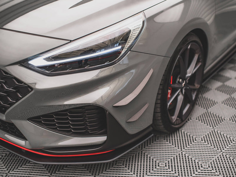 MAXTON DESIGN Front Bumper Wings (Canards) Hyundai I30 N Hatchback/fastback MK3 Facelift (2020-)