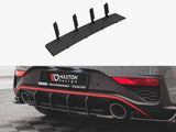 Street PRO Rear Diffuser compatible with Hyundai i30 N Hatchback Mk3 Facelift