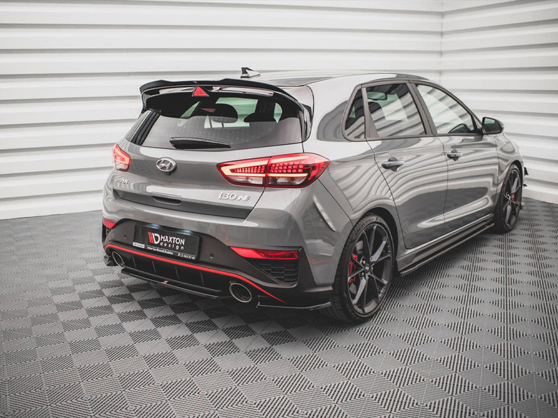 MAXTON DESIGN Central Rear Splitter Hyundai I30 N Hatchback Mk3 Facelift (2020-)