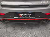 Rear Splitter compatible with Hyundai i30 N Hatchback Mk3 Facelift
