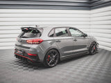 Rear Side Splitters V.3 compatible with Hyundai i30 N Hatchback Mk3 Facelift