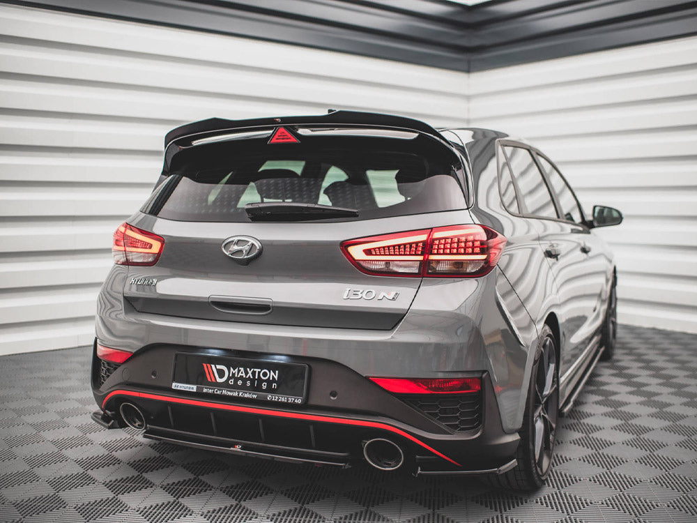 Rear Side Splitters V.2 compatible with Hyundai i30 N Hatchback Mk3 Facelift