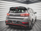 Rear Side Splitters V.2 compatible with Hyundai i30 N Hatchback Mk3 Facelift