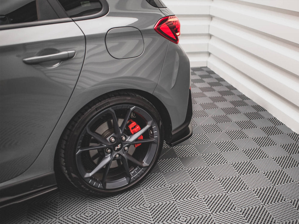 Rear Side Splitters V.2 compatible with Hyundai i30 N Hatchback Mk3 Facelift