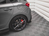 Rear Side Splitters V.2 compatible with Hyundai i30 N Hatchback Mk3 Facelift