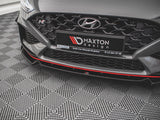 Front Splitter V.2 compatible with Hyundai i30 N / i30 N Line Hatchback / Fastback Mk3 Facelift