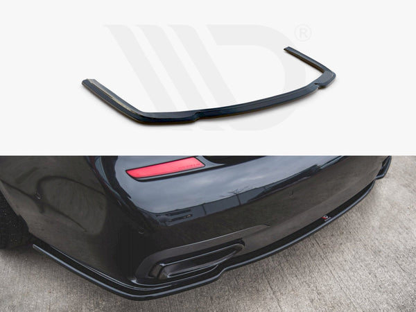 MAXTON DESIGN Central Rear Splitter BMW 7 M-Pack G11 (2015-2018)