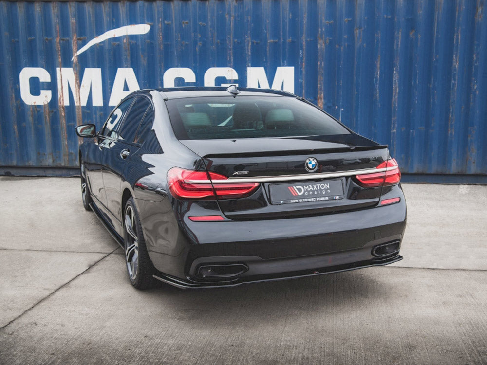 MAXTON DESIGN Central Rear Splitter BMW 7 M-Pack G11 (2015-2018)