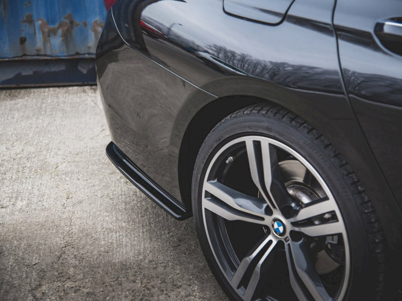 MAXTON DESIGN Central Rear Splitter BMW 7 M-Pack G11 (2015-2018)