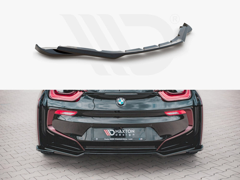 MAXTON DESIGN Central Rear Splitter Bmw I8 (2014-2020)