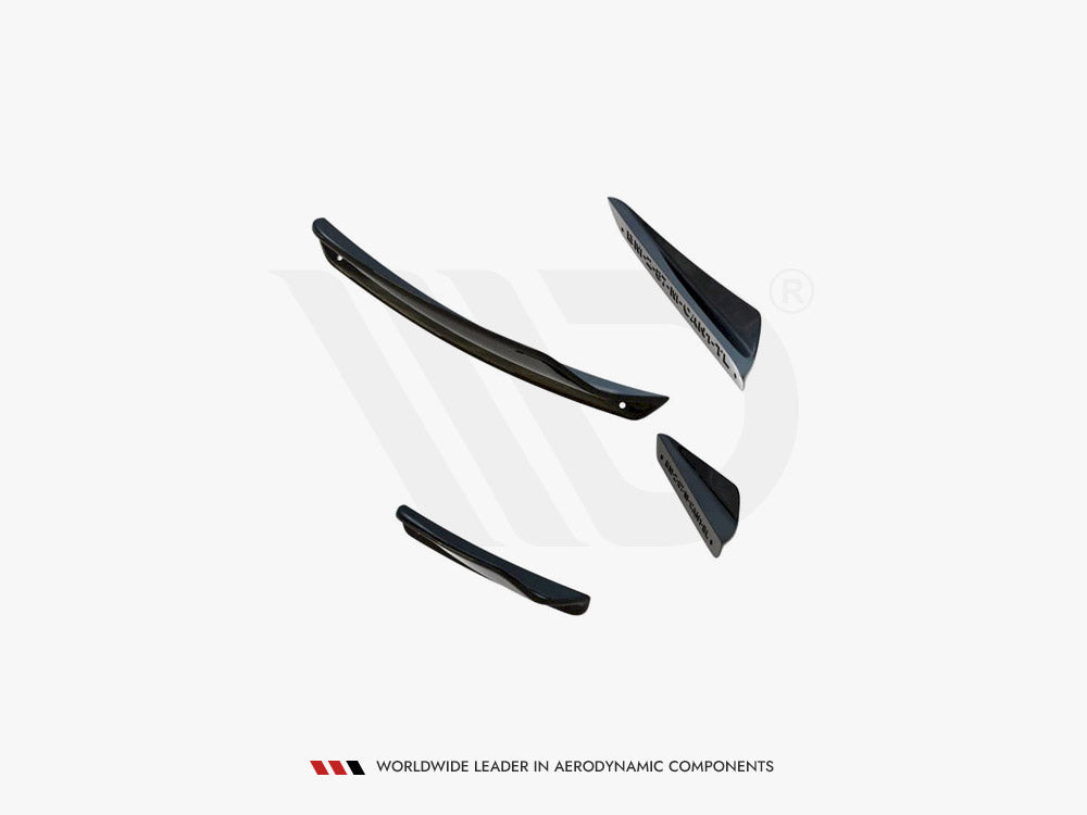 Front Bumper Wings (Canards) compatible with BMW M2 F87