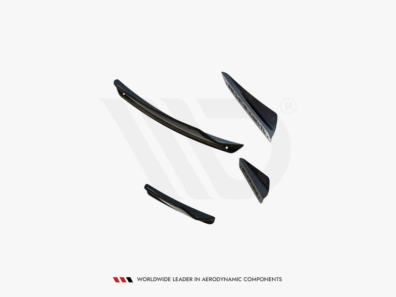 MAXTON DESIGN Front Bumper Wings (Canards) Bmw M2 F87 (2016-2020)