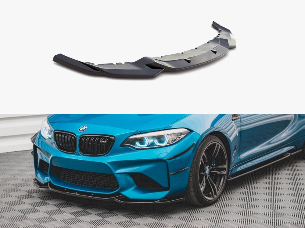 Front Splitter V.3 compatible with BMW M2 F87 (2016-2020)