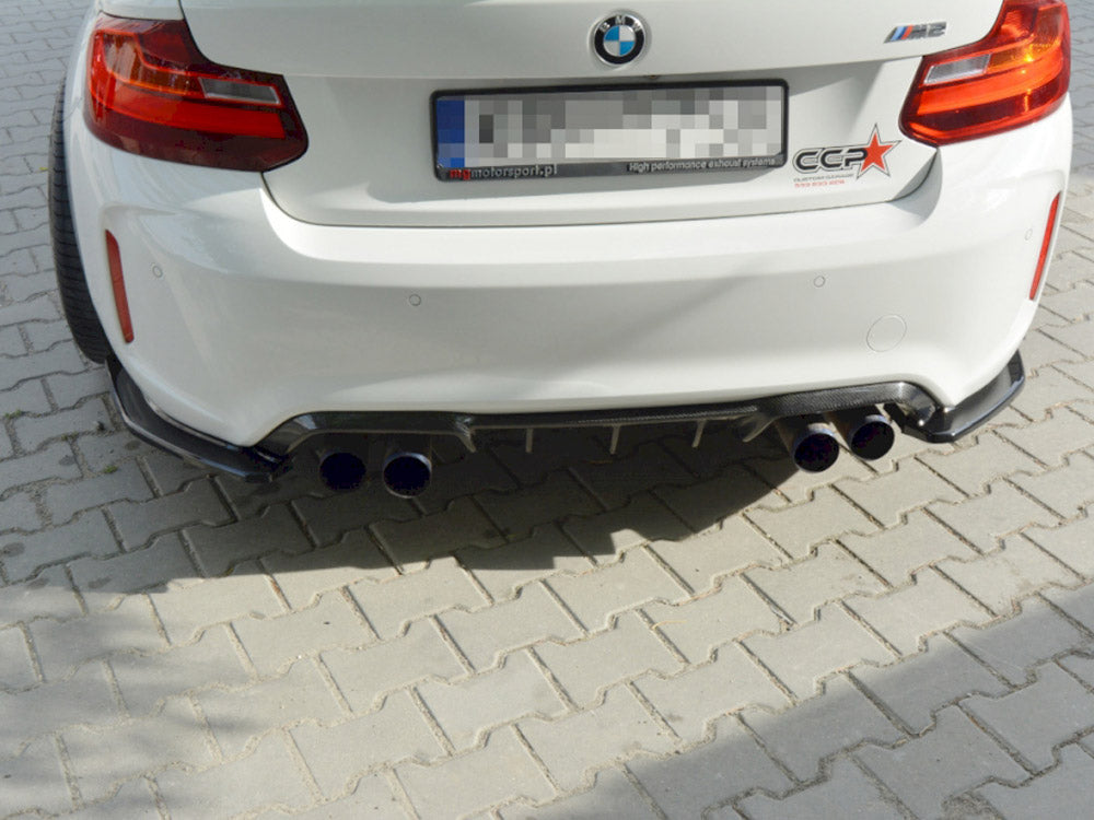 Rear Side Splitters compatible with BMW M2 F87 Coupe