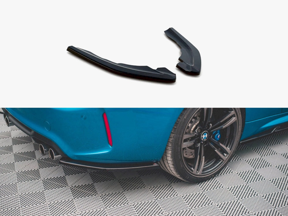 Rear Side Splitters V.2 compatible with BMW M2 F87 (2016-2020)