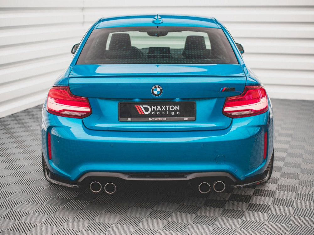 Rear Side Splitters V.2 compatible with BMW M2 F87 (2016-2020)