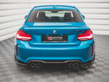 Rear Side Splitters V.2 compatible with BMW M2 F87 (2016-2020)