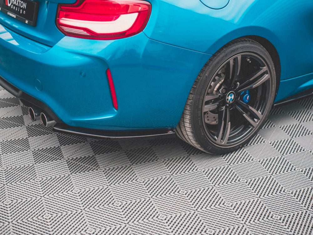 Rear Side Splitters V.2 compatible with BMW M2 F87 (2016-2020)