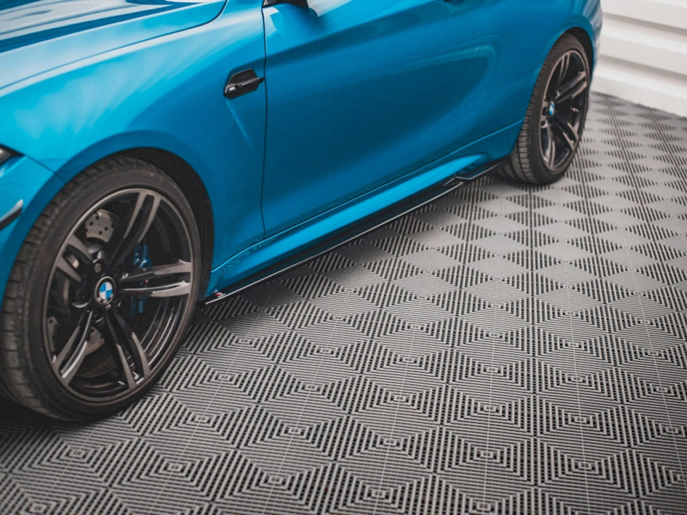 Side Skirts Diffusers V.2 compatible with BMW M2 F87 (2016-2020)