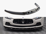 Front Splitter V.1 compatible with Maserati Ghibli Mk3 (2013-2017)
