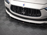 Front Splitter V.1 compatible with Maserati Ghibli Mk3 (2013-2017)