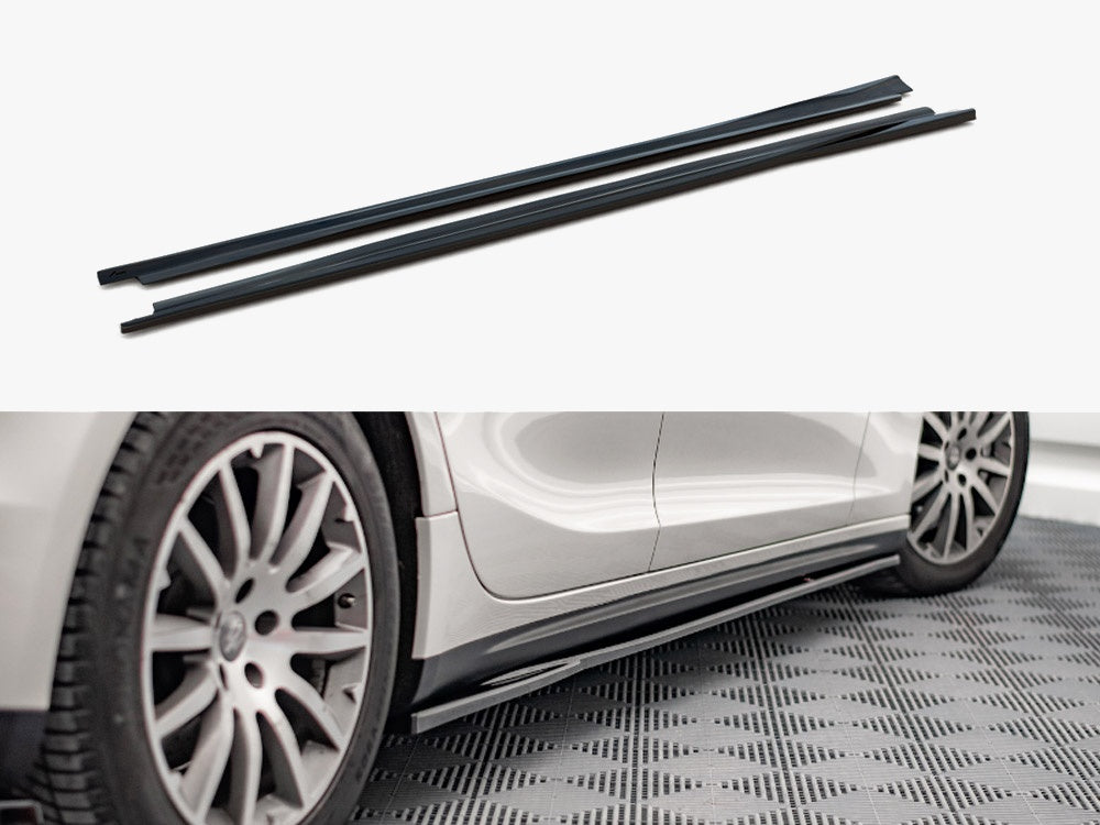 Side Skirts Diffusers compatible with Maserati Ghibli Mk3 (2013-2017)