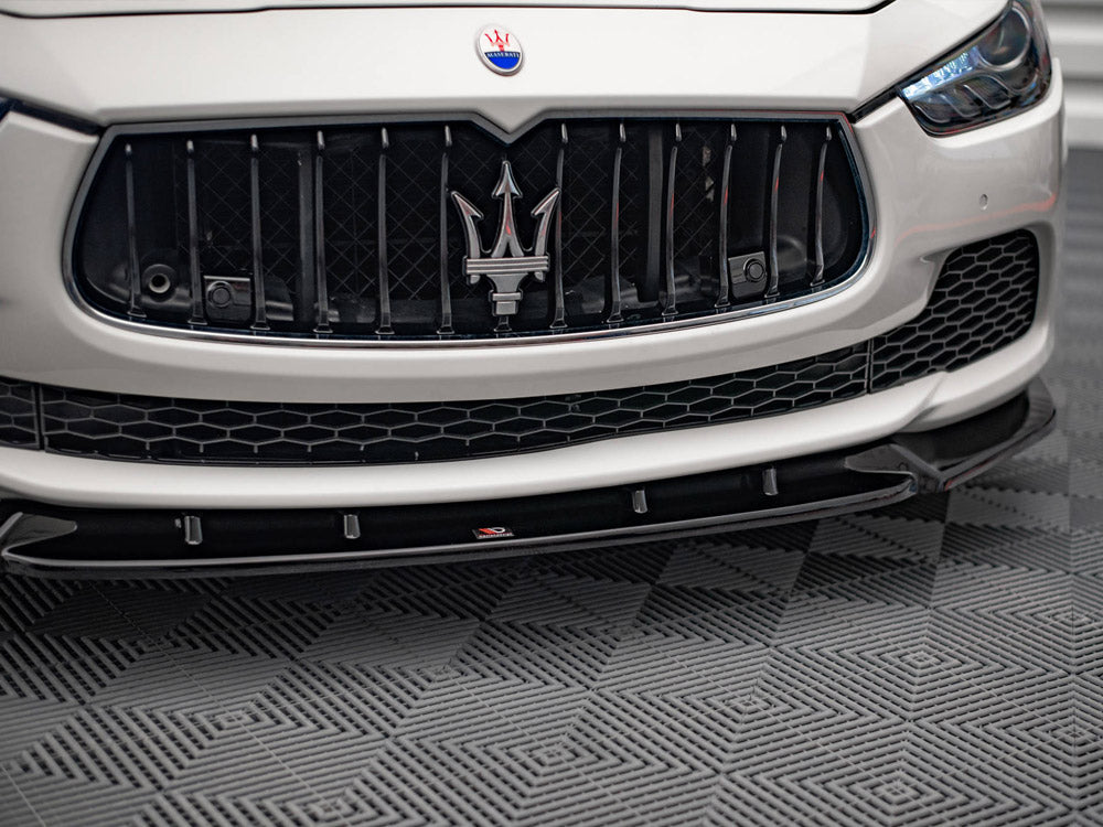 Front Splitter V.2 compatible with Maserati Ghibli Mk3 (2013-2017)