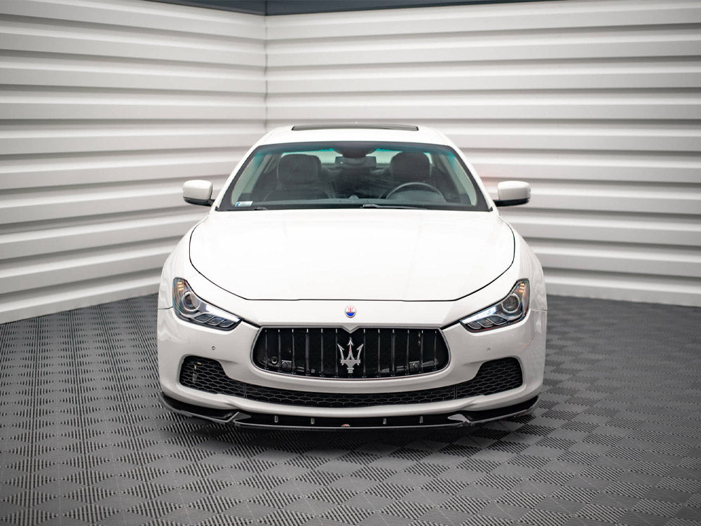 Front Splitter V.2 compatible with Maserati Ghibli Mk3 (2013-2017)